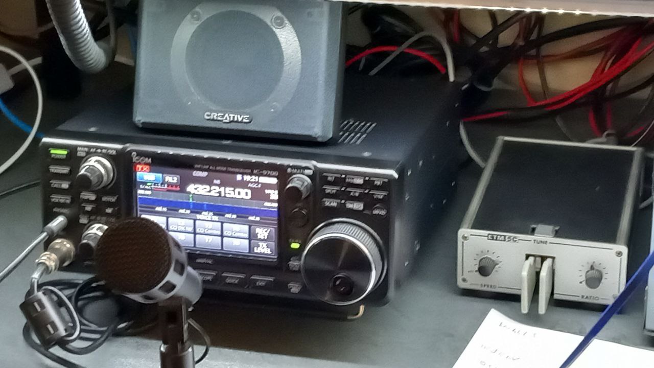 I.A.C. 432 MHz Test nuovo Setup antenne!